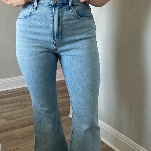 Abercrombie & Fitch Denim - Abercrombie & Fitch Light Blue Flare Jeans- high rise, size 26. Bell bottoms